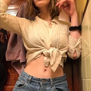 Croft and barrow button up top